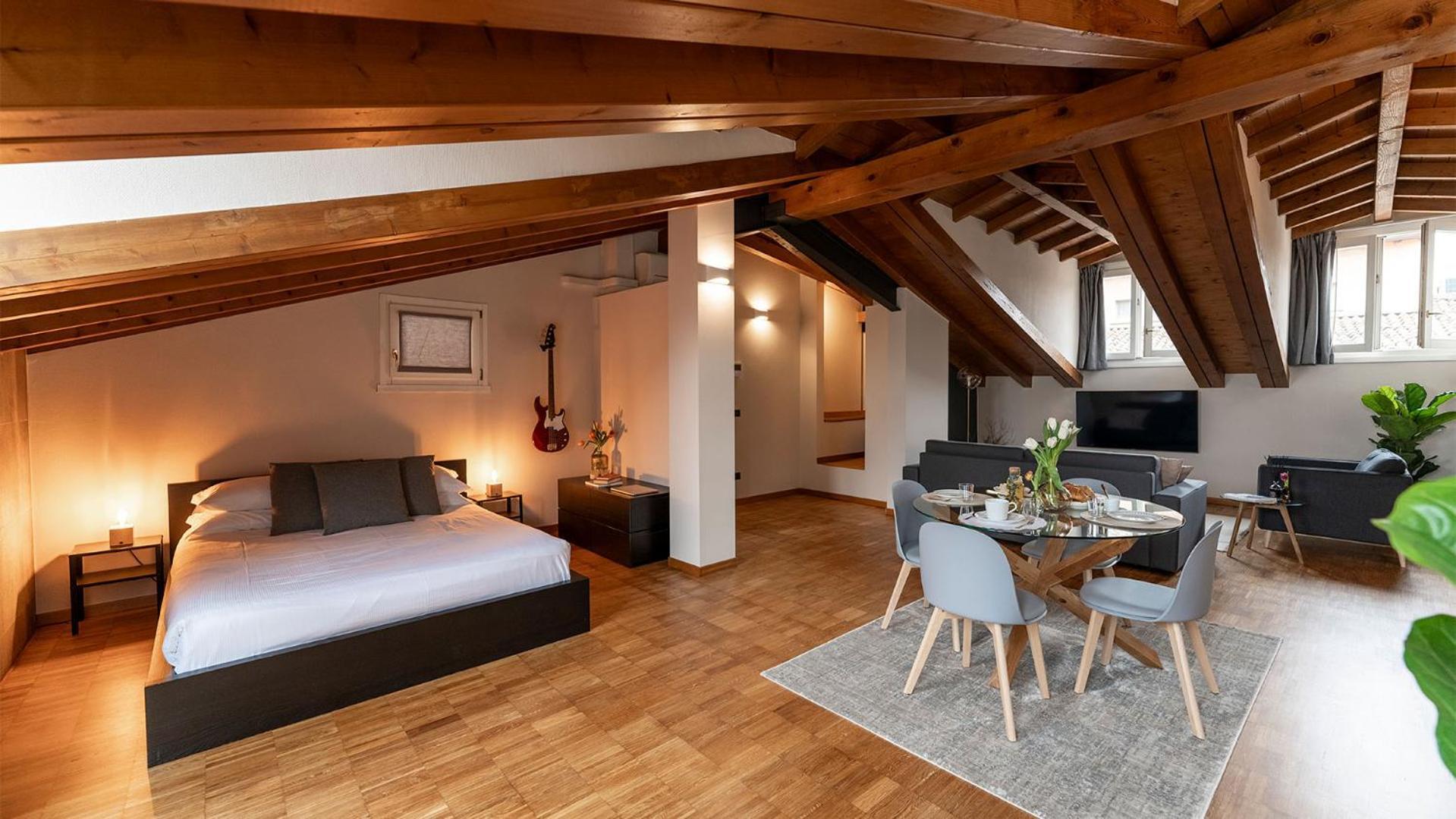 Magic Place Bergamo! Relax Apartment With Terrace In The Heart Of The City Dış mekan fotoğraf