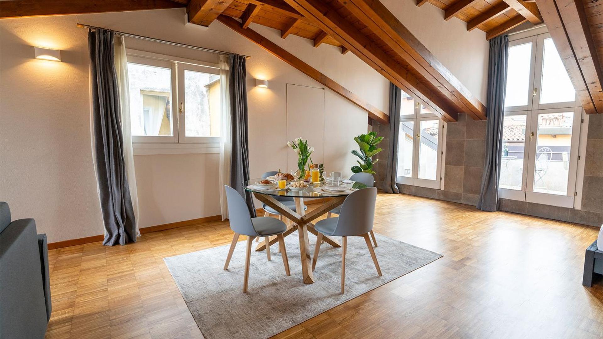 Magic Place Bergamo! Relax Apartment With Terrace In The Heart Of The City Dış mekan fotoğraf